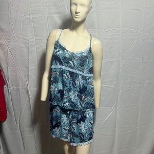 Secret Treasures Rib And Mesh Cami-Tap Set